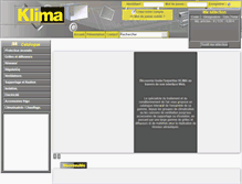 Tablet Screenshot of klimafrance.com